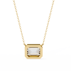 18K Gold <b>Pendant</b> with Stunning Lab Grown Diamond Premium Diamond <b>Pendants</b> & Charms - Product Image 4