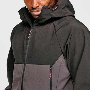 High Quality <b>Plus</b> <b>Size</b> Men's Stand Collar <b>Rain</b> <b>Jacket</b> Winter Waterproof Polyester Front Logo High Street Style - Product Image 5