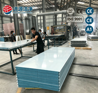 Panneau isolant thermique léger en acier galvanisé extrudé XPS pour atelier, toit préfabriqué, mur, plafond, porte, vente en gros
