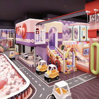 Aire de jeux intérieure pour enfants sur le thème des macarons, équipement de jeux pour enfants, centre de jeux pour enfants, pour centre commercial