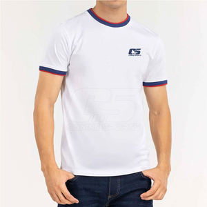OEM Logo personnalisé pour hommes 100% coton à manches courtes T-shirts à séchage rapide Tarif de gros 2025 - Product Image 2