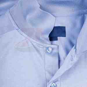 เสื้อยืดโพลีเอสเตอร์ 100% ระบายอากาศได้ดี พิมพ์โลโก้ตามสั่ง เสื้อกอล์ฟ เสื้อโปโลแบบซับลิเมชั่น เสื้อยืดคอตตอน เสื้อแฟชั่นผู้ชาย รับผลิตแบบ OEM - Product Image 5
