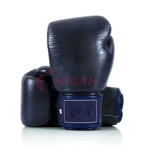 ถุงมือชกมวยซ้อมซ้อมมวยหนังวัวแท้คุณภาพสูง8ออนซ์12ออนซ์ใส่สบายสำหรับศิลปะการต่อสู้ - Product Image 1