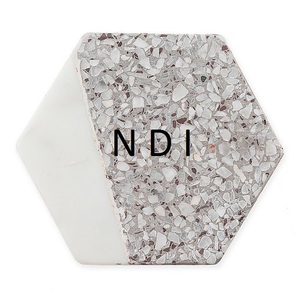 Posavasos de Mármol con Forma Hexagonal para Decoración de Mesa de Hotel, Hogar o Restaurante, Decoración de Mesa de Comedor, Uso de Posavasos de Mármol - Product Image 1
