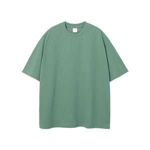 Camiseta de Hombre Personalizada de 240g, Algodón/Poliéster, Gruesa, Sólida, Opaca, Suave al Tacto, Corte Regular, Manga Corta, Lisa - Product Image 2