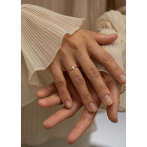 Anillo de Diamante Solitario Marquise - Product Image 6