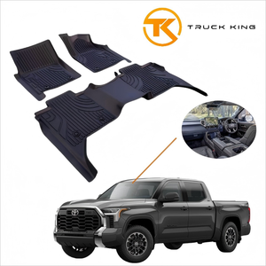 Tapis de voiture 3D tous temps pour Toyota Tundra <span class=keywords><strong>2022</strong></span> + tapis de pied TPV tapis anti-dérapant nouveauté conduite à droite - Product Image 2