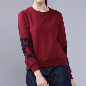 Sudadera de Cuello Redondo para Mujer, Talla Grande, Tejido de Forro Polar, Ecológica, Colores y Logotipo Personalizables, Corte Holgado - Product Image 5