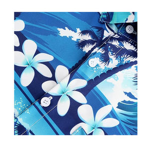 Sun-Faded été hawaïen hommes chemises 3d imprimé chemises à fleurs pour hommes décontracté tendance mode vêtements t-shirt hommes fleurs - Product Image 3