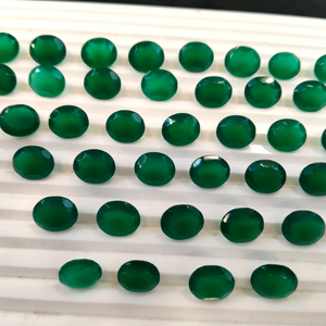 Colgante de ónix verde Natural de Plata de Ley 925, joyería de piedras preciosas facetadas ovaladas a la moda, ajuste de bisel, aniversarios de compromiso - Product Image 5