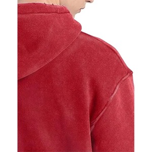 Sweats à capuche décontractés 100% coton doublés avec un motif 3D simple et élégant pour un confort maximal - Product Image 3