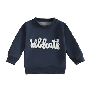 Sudadera de Forro Polar para Niños, Unisex, Formal, Transpirable, Cuello Alto, Manga Larga, Estilo Francés, para Primavera y Otoño - Product Image 3