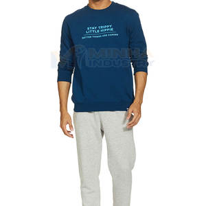 Sweat-shirt en polaire chaud pour homme, style col rond, avec matière respirante, idéal pour les sorties de travail - Product Image 5