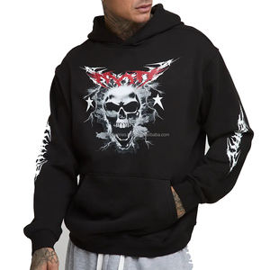 OEM ODM pour sweat à capuche de moto doublé en Kevlar, 100% coton, vêtements de mode, sweats à capuche de sécurité, niveau 2 CE, logo imprimé de grande taille - Product Image 1