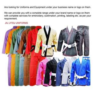 Kimonos de Jiu Jitsu BJJ de Alta Calidad, Uniformes con Logotipo Personalizado, Color de Tela Personalizado, Talla Personalizada, Servicio OEM, Unisex para Adultos - Product Image 4