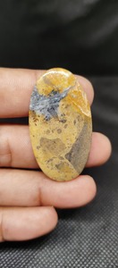 Alta demanda de jaspe Maligano pulido natural suelto (blanco amarillo) para envolver alambre AJUSTE DE cabujón disponible precio de exportación - Product Image 2