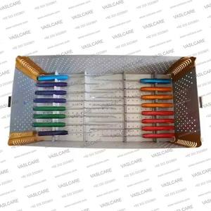 ชุดเครื่องมือผ่าตัดข้อไหล่แบบส่องกล้องครบชุด คู่มือภาษาเยอรมัน ผลิตจากสแตนเลสคุณภาพสูง อุปกรณ์ผ่าตัดคุณภาพเยี่ยม ครอบคลุมการดูแลหลอดเลือด - Product Image 2