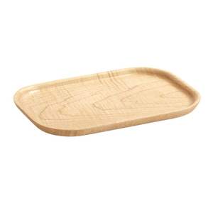 Bandeja de Madera para Servir, Ovalada y con Pulido Natural, en Venta, con Logotipo Personalizado, para Sushi y Queso - Product Image 1