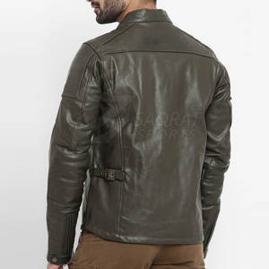 Chaqueta de invierno para hombre profesional personalizada 2025, piel de vaca transpirable, estilo callejero con logotipo en la parte delantera - Product Image 2