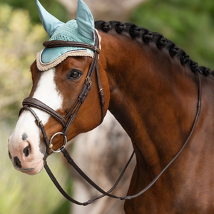 2025 respirant léger cheval oreille Bonnet lavable Crochet mouche voile qualité supérieure Pakistan fait équipement équestre oreille Bonnet - Product Image 2