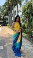 Haute qualité Designer prêt-à-porter Saree nouveau Style de séquence femmes élégance quotidienne robe tissu Salwar Sari Sexy modèle fantaisie