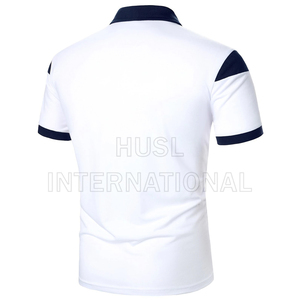 Camiseta Polo Lisa de Poliéster 100% a Bajo Precio y MOQ Bajo, Personalizada con Logotipo Bordado o Impreso, Camisetas Polo de Golf para Hombre para Verano - Product Image 4