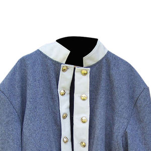 Reproduction de la veste de cérémonie des confédérés, veste en laine grise pour gentleman du sud - Product Image 2