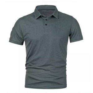 Camiseta de Verano 2025 para Hombre, Tejida, Bordada, Informal Elegante, Transpirable, con Logotipo Personalizado, Precio al por Mayor - Product Image 6