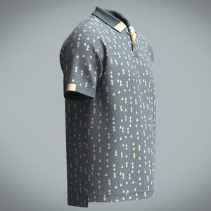 Qualité professionnelle Nouveau design T-shirt polo pour homme en coton coupe sèche Polo imprimé par sublimation avec logo personnalisé - Product Image 2