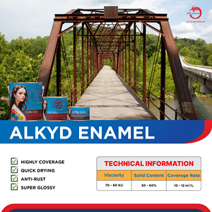 Pintura de esmalte alquídico personalizada de Vietnam para maquinaria agrícola Industrial de carreteras, estructura de acero para exteriores, pintura en aerosol para muebles - Product Image 5