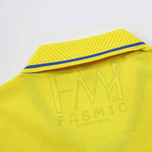 Los hombres más vendidos para camisetas de polo 100% algodón colores personalizados ropa de punto a rayas lisas tela de lona de alta calidad - Product Image 3