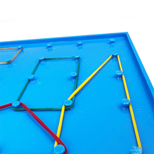 Géoplanche d'apprentissage des mathématiques double face de 15 cm - Product Image 4