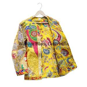 Vêtements pour femmes, nouvelle collection en gros, veste brodée fluorescente, kimono surdimensionné d'hiver, robe longue/veste - Product Image 4