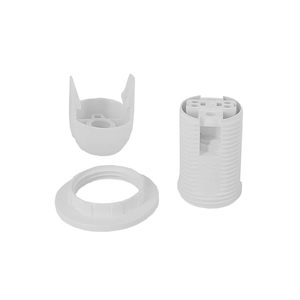 <span class=keywords><strong>E14</strong></span> giữ đèn màu trắng nến bóng đèn ổ cắm nhựa bóng đèn ổ cắm - Product Image 3