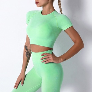 Ensemble de survêtement pour femmes américaines, style jogging, avec crop top imprimé lettres et short, deux pièces, grandes tailles - Product Image 2