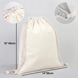 Large Capacity 1416 (3540 Cm) Rips Drawstring <b>Backpack</b> Casual Style Foldable Portable String Zipper for <b>Daily</b> Storage Gym Use - Product Image 2