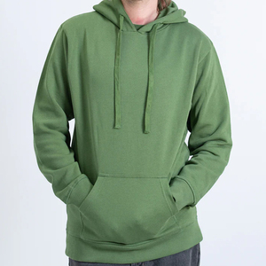 <b>Men's</b> Hoodie Organic Cotton <b>Pullover</b> Hoodies for <b>Men</b> Custom Sweatshirt With Hooded Organic Fleece Hoodies - Product Image 1