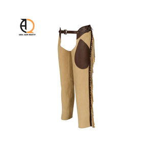 Pantalon en cuir rembourré de style nouveau, sous-vêtements en cuir, chaps de cow-boy - Product Image 3