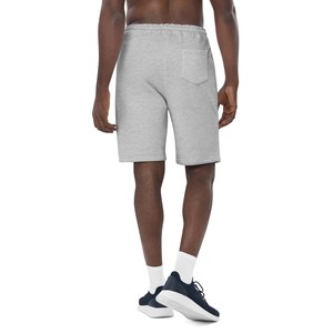 Cotton Men's Heavyweight Worsted Fabric Mid Waist Hip Hop Style Breathable Fleece <b>Cargo</b> <b>Shorts</b> - Product Image 4