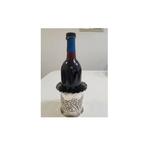 Posavasos de Aluminio para Botellas de Vino, Diseño de Flores Martilladas, Decoración de Mesa, Producto Más Vendido - Product Image 1