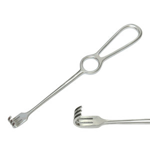 Volkman Retractor 8,5 Blunt 3 Puntas Instrumento Quirúrgico Premium Acero Alemán Certificado CE Durabilidad - Product Image 1