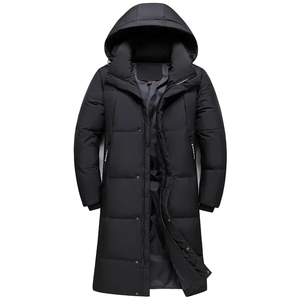 Vestes matelassées pour hommes avec logo personnalisé Manches longues Veste matelassée de couleur personnalisée pour adultes hommes - Product Image 1