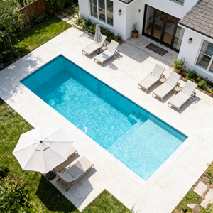 Parc aquatique pour adultes, grand parc aquatique extérieur, piscine en fibre de verre enterrée de grande taille, piscine spa extérieure - Product Image 1