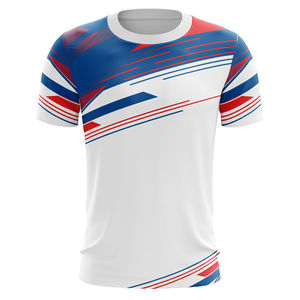 Camiseta lisa en blanco para hombre con cuello levantado y logotipo personalizado de verano de algodón de alta calidad, transpirable de secado rápido - Product Image 4