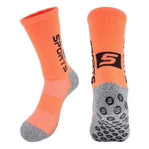 Latest Designs <b>Men</b> Grip <b>Socks</b> Custom Logo/Color Breathable Comfortable <b>Best</b> Stuff High Quality <b>Men</b> Grip <b>Socks</b> With Anti Wrinkle - Product Image 3
