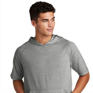 Men's Athletic <b>Short</b> <b>Sleeve</b> <b>Hoodie</b> Fashionable And Practical Great For Workouts Running And Casual Outfits - Product Image 5
