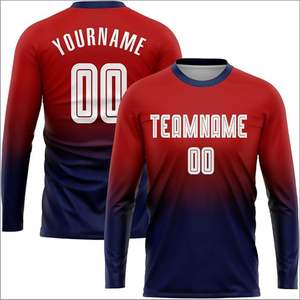 ชุดเครื่องแบบสำหรับผู้ใหญ่เสื้อเจอร์ซีย์ฟุตบอลสำหรับสโมสรฟุตบอลออกแบบได้ตามต้องการ - Product Image 3