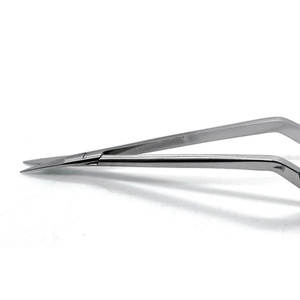 กรรไกรผ่าตัดตาแบบใช้ซ้ำได้ ยี่ห้อ Castroviejo Yasargil สีเงิน สำหรับงานผ่าตัดขนาดเล็ก งานหู คอ จมูก ขายดี - Product Image 6