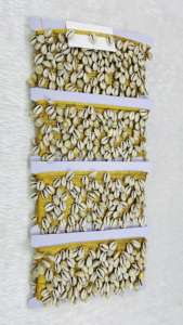 Dentelle Kodi Latkan de haute qualité pour sarees, Lehenga, robes, Dupattas, sacs, artisanat et décoration intérieure Garniture d'embellissement de qualité supérieure - Product Image 6