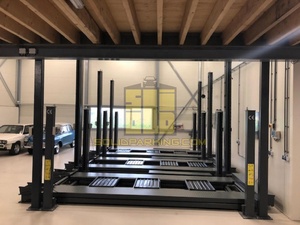 Sistema di parcheggio a quattro montanti per <span class=keywords><strong>Auto</strong></span> con sollevamento triplo Stacker per <span class=keywords><strong>Auto</strong></span> sollevatore per <span class=keywords><strong>Auto</strong></span> - Product Image 5